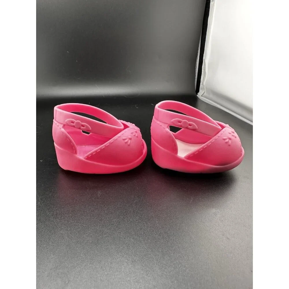 Cabbage Patch Kids‎ Bright Pink Shoes Ankle Straps 2009 OAA Jakks Pacific